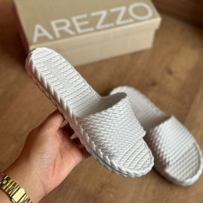 Chinelo Arezzo Slide Holográfico La Sirene